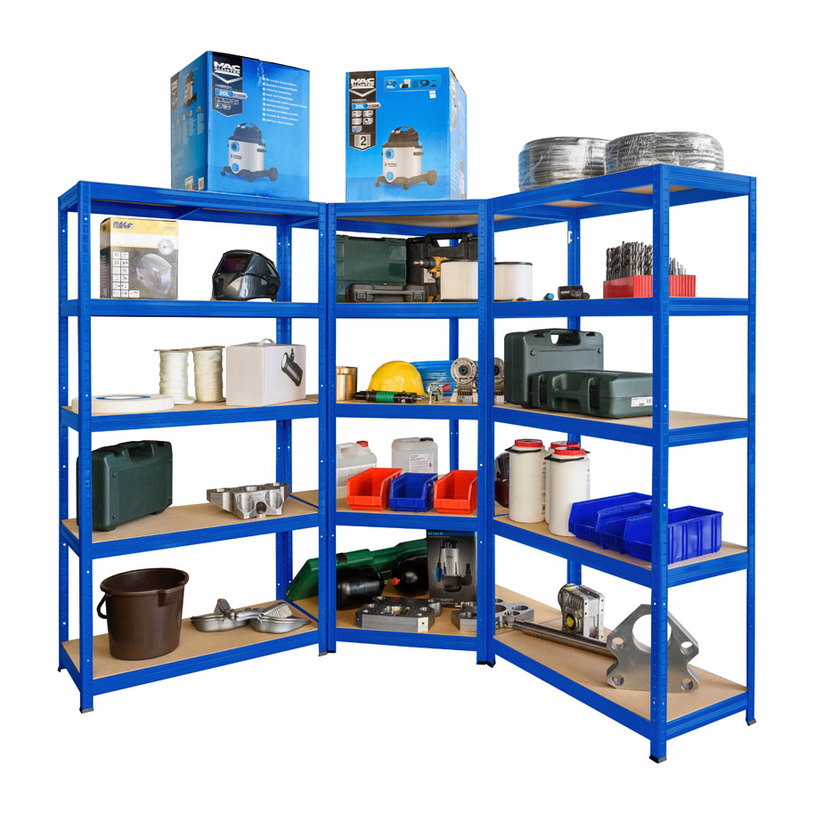 ЪГЛОВ СТЕЛАЖ KOVONA FUTUR 180x90x45/5 B ЪГЛОВ СТЕЛАЖ KOVONA FUTUR 180x90x45/5 B