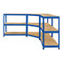 ЪГЛОВ СТЕЛАЖ KOVONA FUTUR 180x90x45/5 B ЪГЛОВ СТЕЛАЖ KOVONA FUTUR 180x90x45/5 B