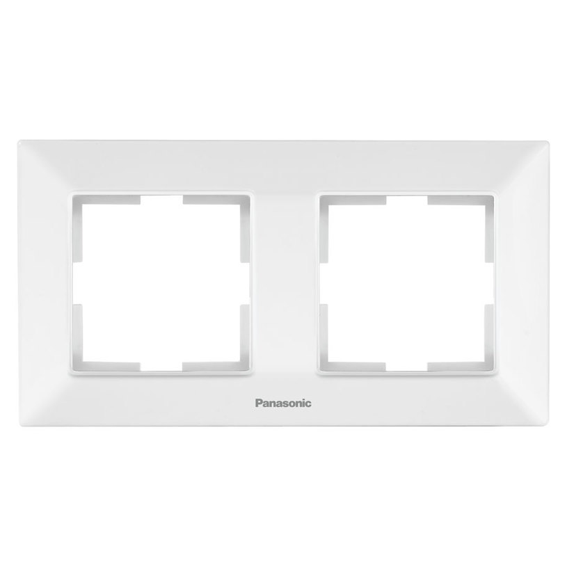 РАМКА ДВОЙНА ХОРИЗ БЯЛ Arkedia Slim РАМКА ДВОЙНА ХОРИЗ БЯЛ Arkedia Slim