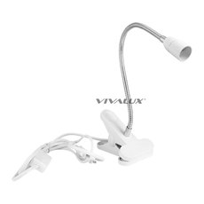 НАСТОЛНА ЛАМПА С ЩИПКА GU10 IP20 CLAMP НАСТОЛНА ЛАМПА С ЩИПКА GU10 IP20 CLAMP