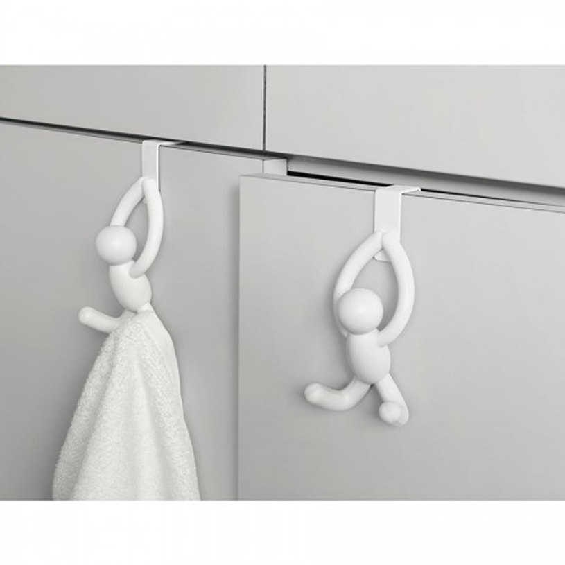 ЗАКАЧАЛКИ ЗА ВРАТА BUDDY 2 БР БЯЛО ЗАКАЧАЛКИ ЗА ВРАТА BUDDY 2 БР БЯЛО