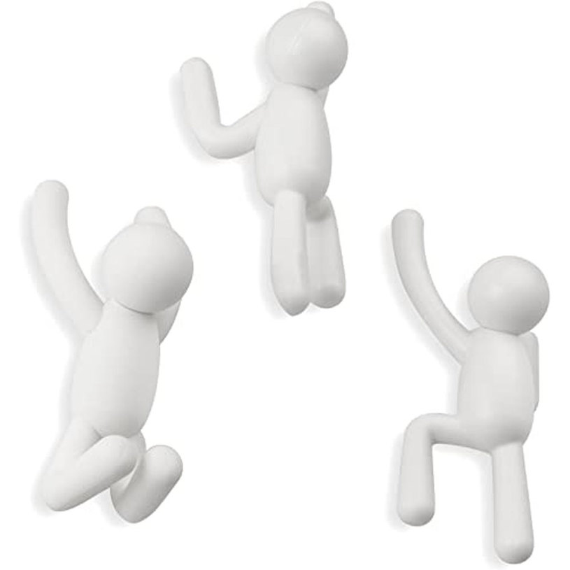 &ЗАКАЧАЛКИ ЗА СТЕНА BUDDY 3БР БЯЛО &ЗАКАЧАЛКИ ЗА СТЕНА BUDDY 3БР БЯЛО