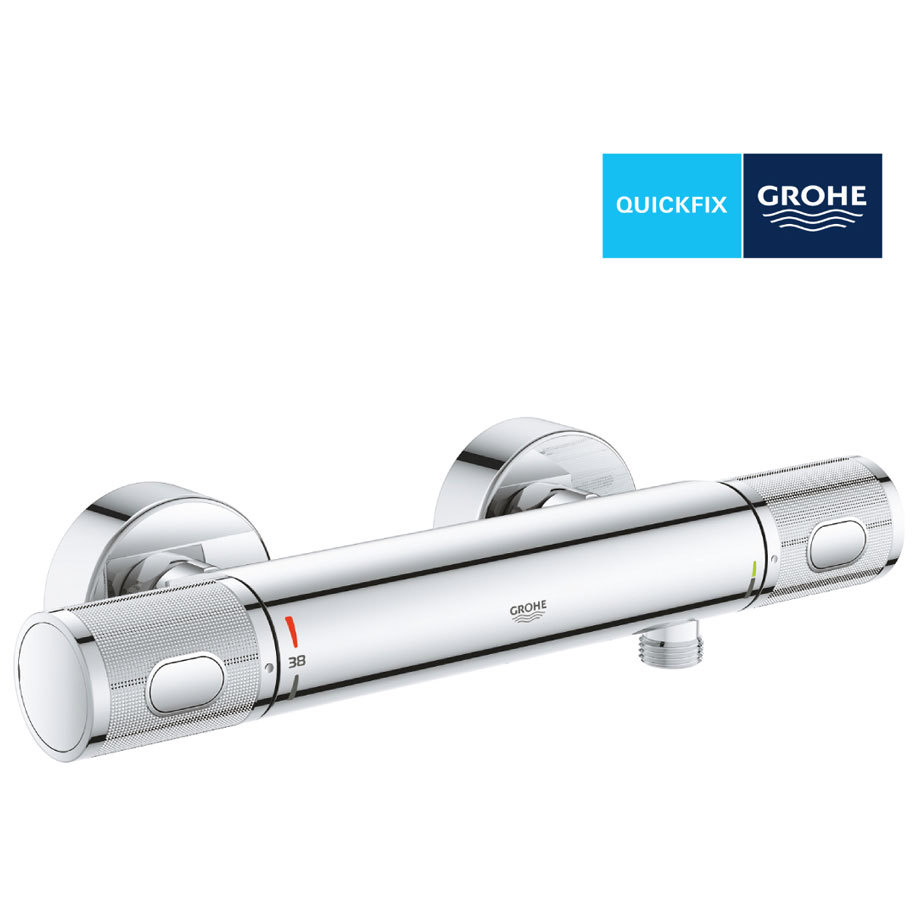 Термостатен смесител за душ GROHE Precision Feel, стенен монтаж, хром