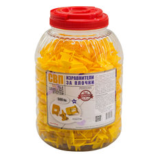 ОГРАНИЧИТЕЛ ЗА НИВЕЛИРАНЕ 2 ММ 500 БР. ОГРАНИЧИТЕЛ ЗА НИВЕЛИРАНЕ 2 ММ 500 БР.