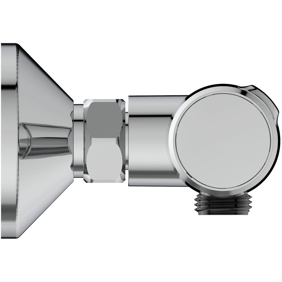 Brass body with SmartShine chrome finish