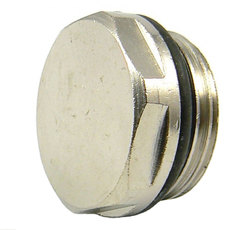 ТАПА 1/2" МЕСИНГ- ХРОМ С УПЛЪТНИТЕЛ ТАПА 1/2" МЕСИНГ- ХРОМ С УПЛЪТНИТЕЛ