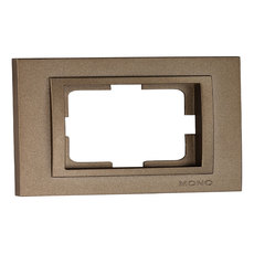 РАМКА ЗА ДВОЕН КОНТАКТ БРОНЗ MONO DESPINA РАМКА ЗА ДВОЕН КОНТАКТ БРОНЗ MONO DESPINA