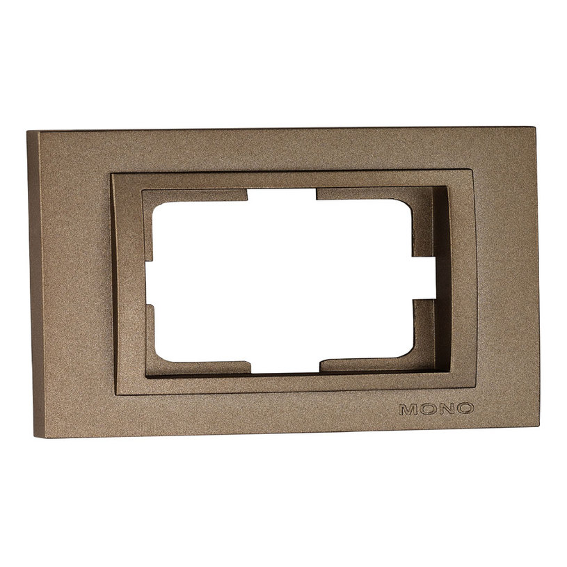 РАМКА ЗА ДВОЕН КОНТАКТ БРОНЗ DESPINA РАМКА ЗА ДВОЕН КОНТАКТ БРОНЗ DESPINA