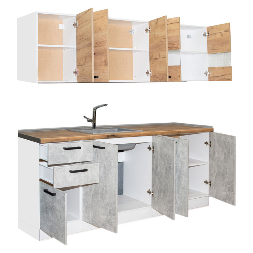 БЛОК КУХНЯ TREND 200CM БЛОК КУХНЯ TREND 200CM