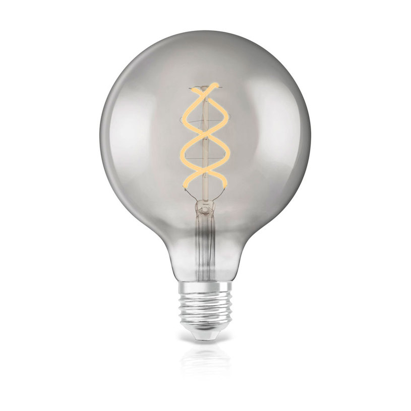 LED КР E27 5W 250LM GLOBE125 SMOKE VINT LED КР E27 5W 250LM GLOBE125 SMOKE VINT