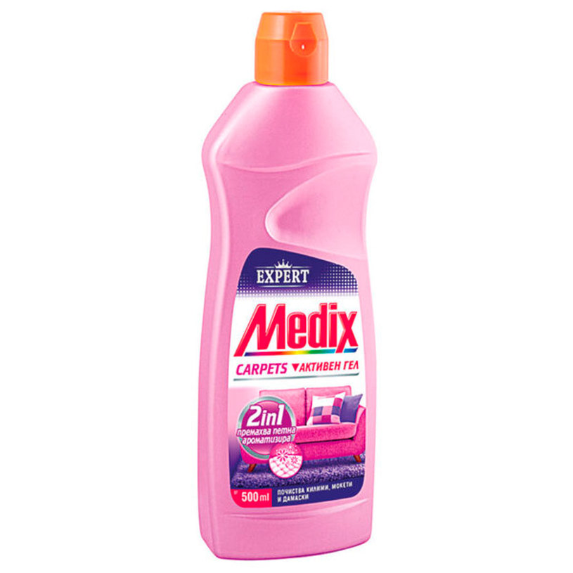 ГЕЛ ЗА ПОЧИСТВАНЕ КИЛИМИ И МОКЕТИ 500ML ГЕЛ ЗА ПОЧИСТВАНЕ КИЛИМИ И МОКЕТИ 500ML