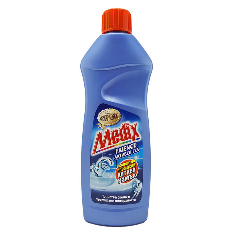 ПРЕПАРАТ ЗА ФАЯНС И ХРОМ 500ML ГЕЛ ПРЕПАРАТ ЗА ФАЯНС И ХРОМ 500ML ГЕЛ