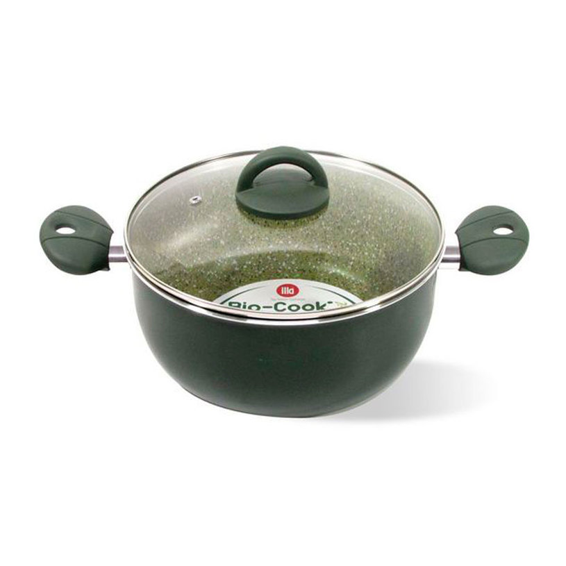 ТЕНДЖЕРА 24 СМ. С КАПАК BIO COOK OIL ТЕНДЖЕРА 24 СМ. С КАПАК BIO COOK OIL