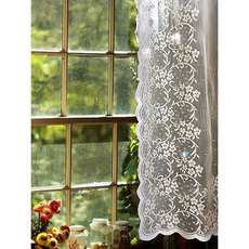 **ПЕРДЕ ПРОЗРАЧНО 140Х265СМ ДАНТЕЛА КРЕМ **ПЕРДЕ ПРОЗРАЧНО 140Х265СМ ДАНТЕЛА КРЕМ