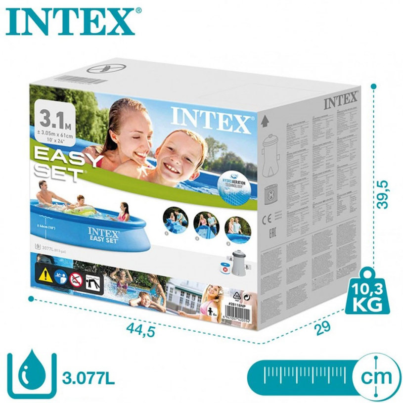 **БАСЕЙН 305X61CM ФИЛ 28118 EASY SET 2@ **БАСЕЙН 305X61CM ФИЛ 28118 EASY SET 2@