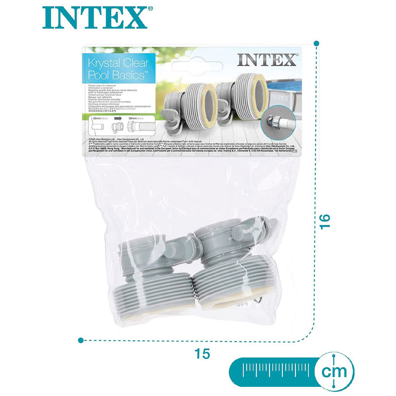 АДАПТОР от 32mm на 38mm 2бр INTEX 29061 АДАПТОР от 32mm на 38mm 2бр INTEX 29061