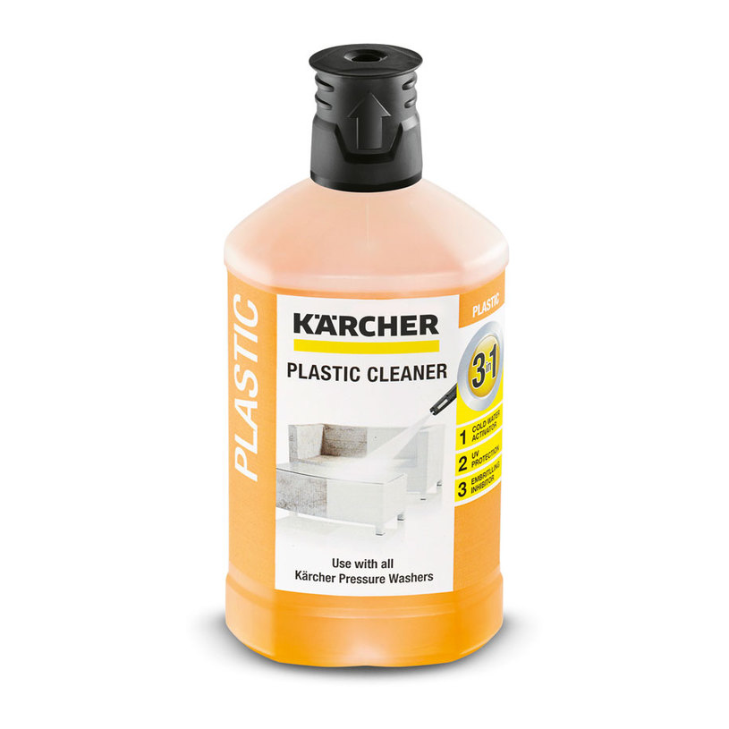 KARCHER ПРЕПАРАТ ЗА ПЛАСТМАСА 3IN1 1L KARCHER ПРЕПАРАТ ЗА ПЛАСТМАСА 3IN1 1L