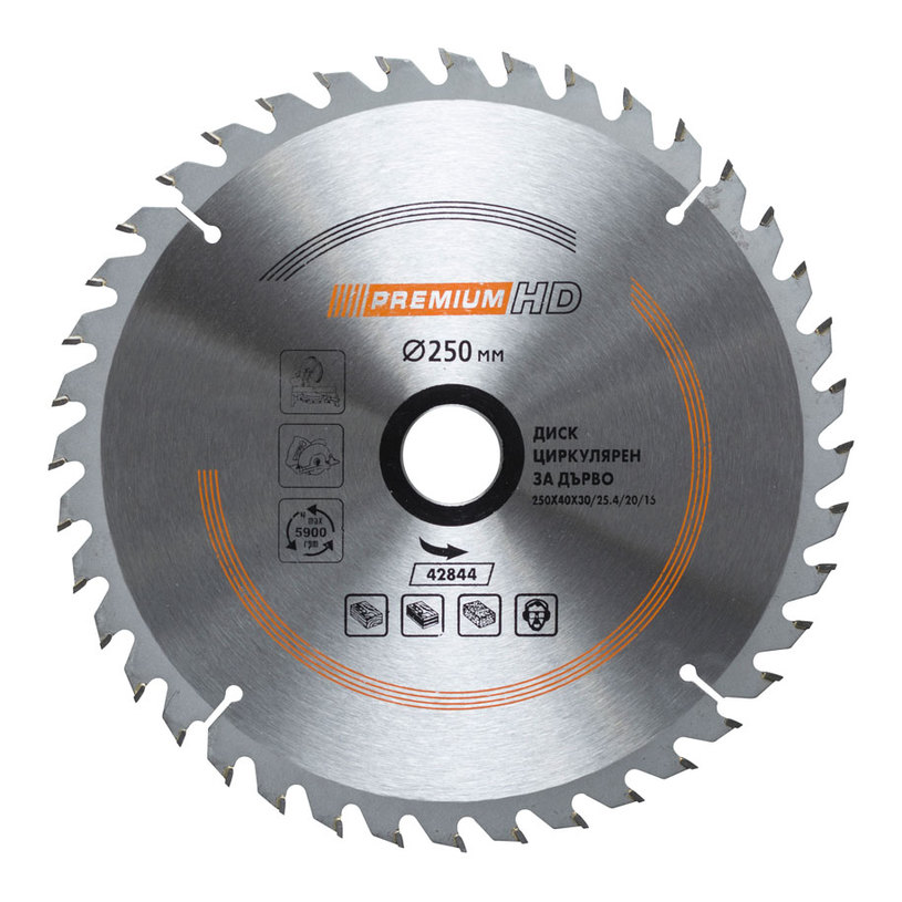 PREMIUM ДИСК ЦИРК ДЪРВО 250X30 40 ЗЪБА PREMIUM ДИСК ЦИРК ДЪРВО 250X30 40 ЗЪБА