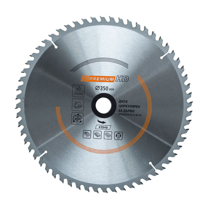 PREMIUM ДИСК ЦИРК ДЪРВО 350X30 60 ЗЪБА PREMIUM ДИСК ЦИРК ДЪРВО 350X30 60 ЗЪБА