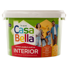 ИНТЕРИОРНА БОЯ БЯЛА 2.5 L CASA BELLA ИНТЕРИОРНА БОЯ БЯЛА 2.5 L CASA BELLA