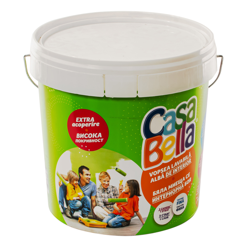 CASA BELLA ИНТЕРИОРНА БОЯ БЯЛА 8.5 L CASA BELLA ИНТЕРИОРНА БОЯ БЯЛА 8.5 L