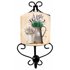 ЕДИНИЧНА МЕТАЛНА ЗАКАЧАЛКА ЧЕРНА С ЦВЕТЕ ЕДИНИЧНА МЕТАЛНА ЗАКАЧАЛКА ЧЕРНА С ЦВЕТЕ