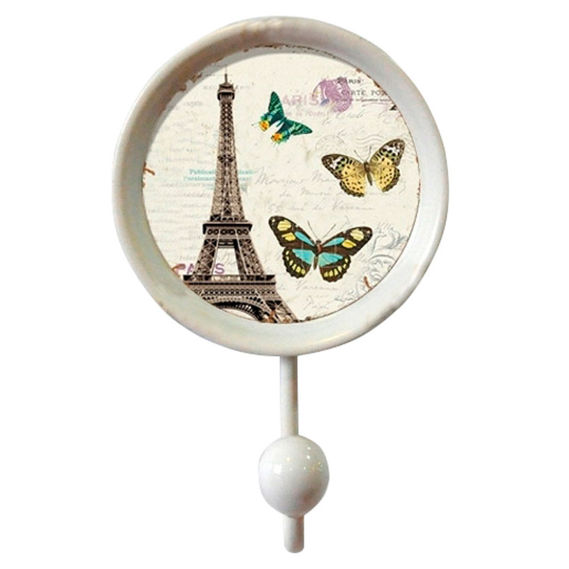 ЕДИНИЧНА МЕТАЛНА ЗАКАЧАЛКА БЯЛА ПАРИЖ ЕДИНИЧНА МЕТАЛНА ЗАКАЧАЛКА БЯЛА ПАРИЖ