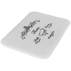 ***NICEA КИЛИМЧЕ ЗА БАНЯ БЯЛО 40Х60СМ ***NICEA КИЛИМЧЕ ЗА БАНЯ БЯЛО 40Х60СМ