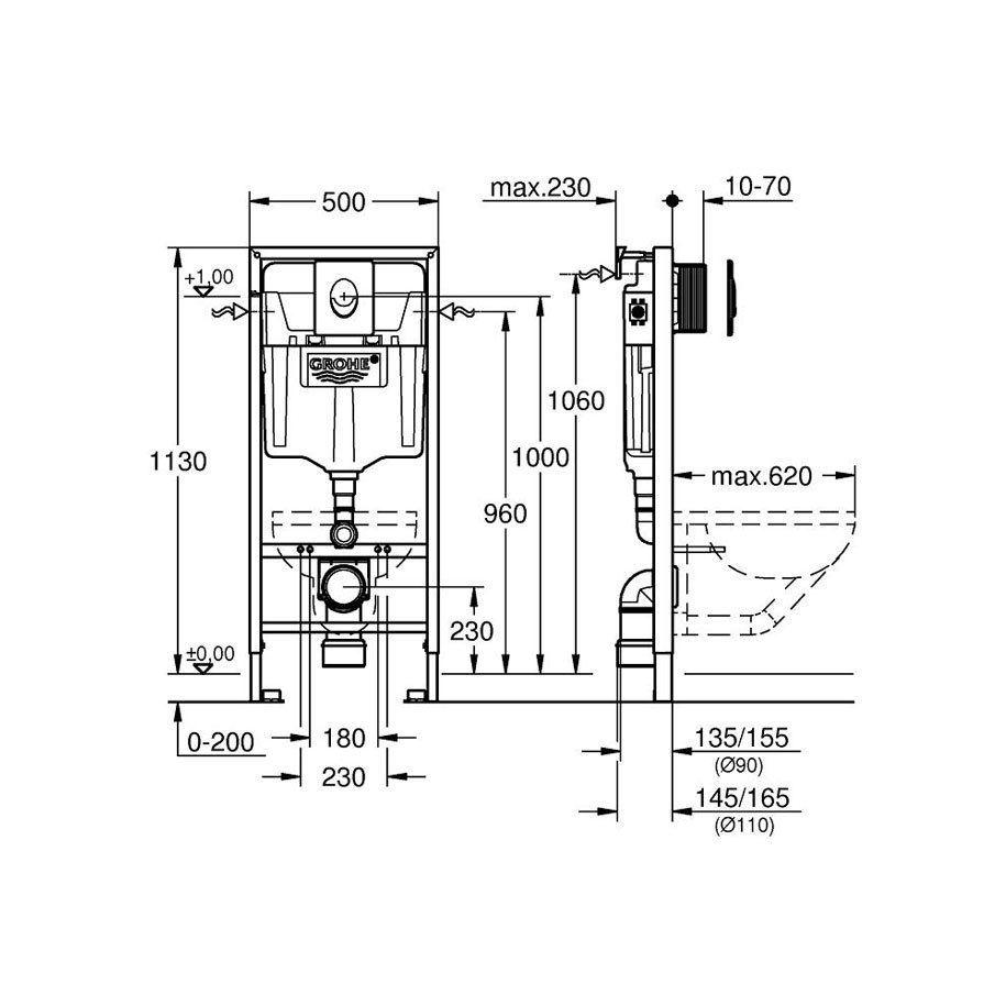 400 kg load rating on a certified steel frame