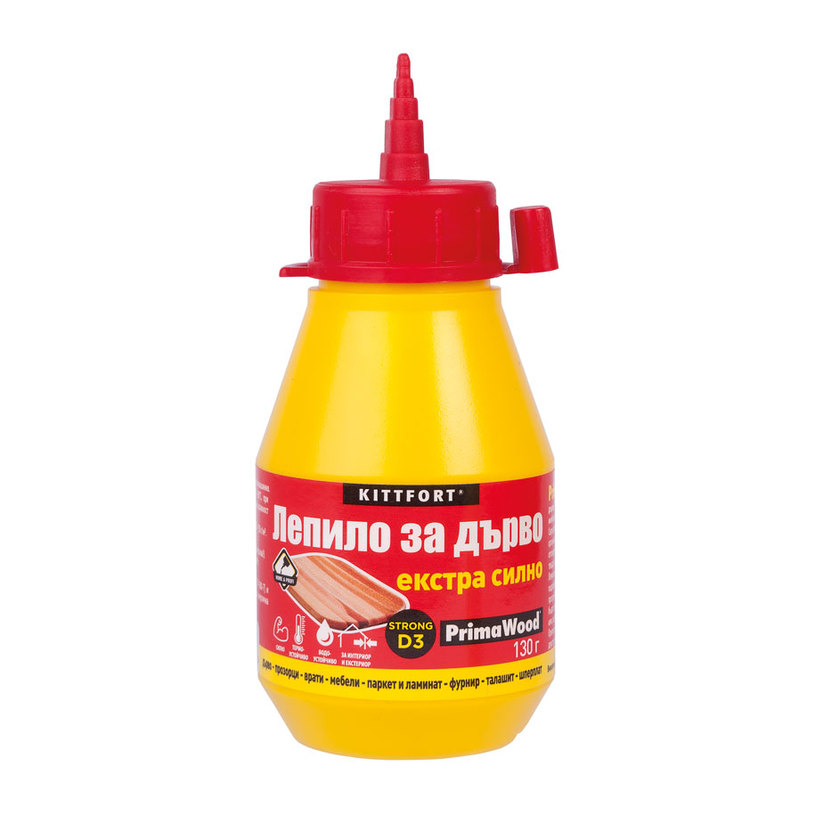 ЛЕПИЛО ЗА ДЪРВО ПРИМА D3 130 g ЛЕПИЛО ЗА ДЪРВО ПРИМА D3 130 g