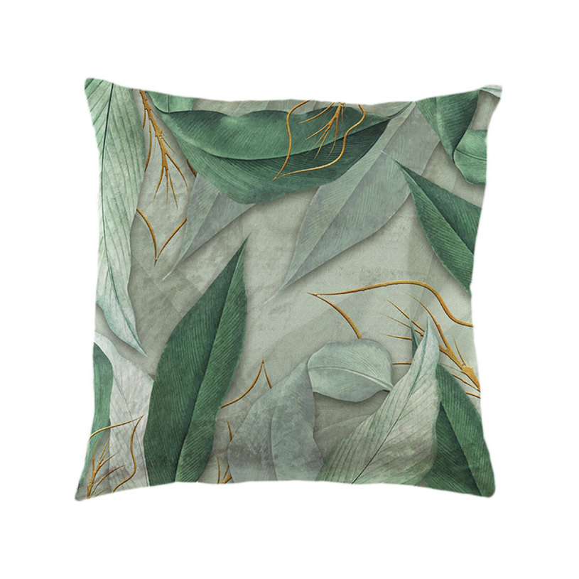 ДЕКОРАТИВНА ВЪЗГЛАВНИЦА LEAVES 45X45 ДЕКОРАТИВНА ВЪЗГЛАВНИЦА LEAVES 45X45