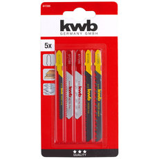 KWB НОЖ ЗА ПРОБ ТРИОН ДЪРВО И МЕТАЛ 5 БР KWB НОЖ ЗА ПРОБ ТРИОН ДЪРВО И МЕТАЛ 5 БР