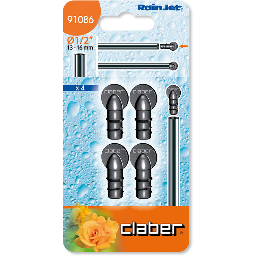 CLABER ТАПА К.ТРЪБА Ф13-16, 4бр 91086 CLABER ТАПА К.ТРЪБА Ф13-16, 4бр 91086