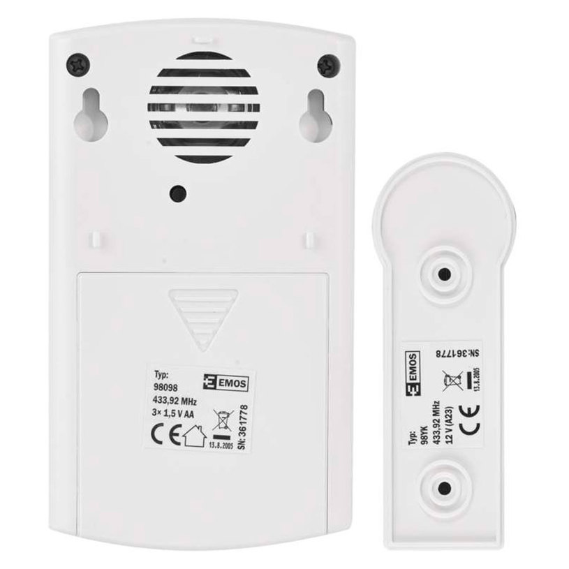 ЗВЪНЕЦ БЕЗЖИЧЕН EMOS 36 МЕЛОДИИ ЗВЪНЕЦ БЕЗЖИЧЕН EMOS 36 МЕЛОДИИ