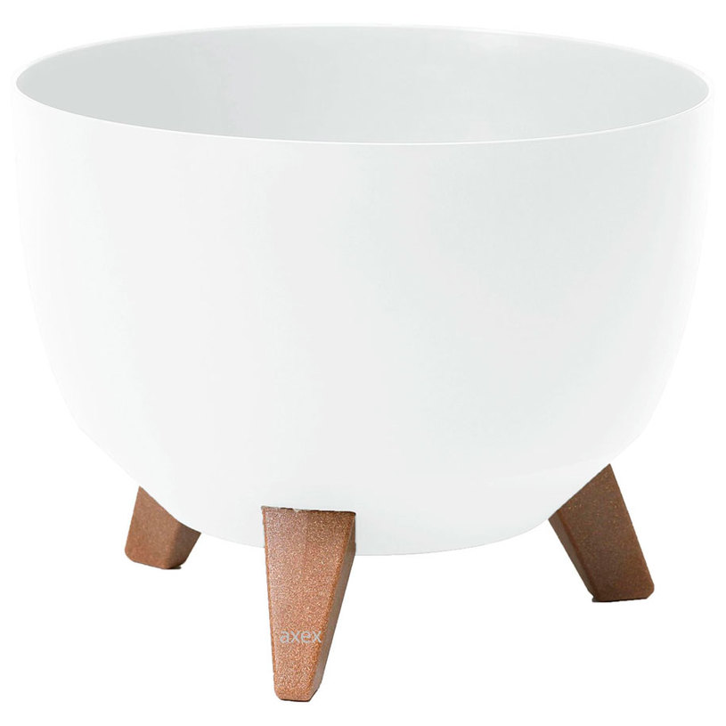 КАШПА MISA ROMA Ф29х23cm 880-04 БЯЛА КАШПА MISA ROMA Ф29х23cm 880-04 БЯЛА