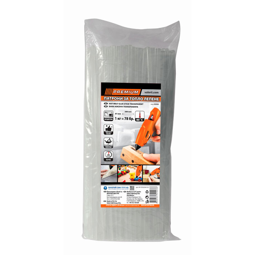 PREMIUM СИЛ.ПРЪЧКИ БЕЗЦВ. 1KG 78БР.Ф7 PREMIUM СИЛ.ПРЪЧКИ БЕЗЦВ. 1KG 78БР.Ф7