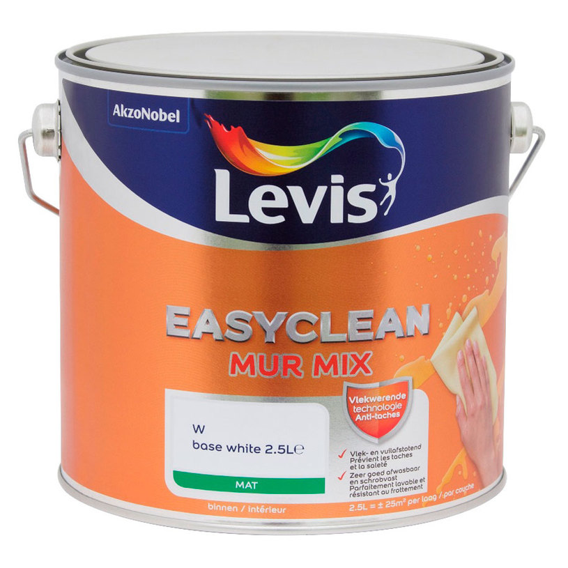 LEVIS EASYCLEAN MUR MAT БАЗА W 2,5 L^ LEVIS EASYCLEAN MUR MAT БАЗА W 2,5 L^