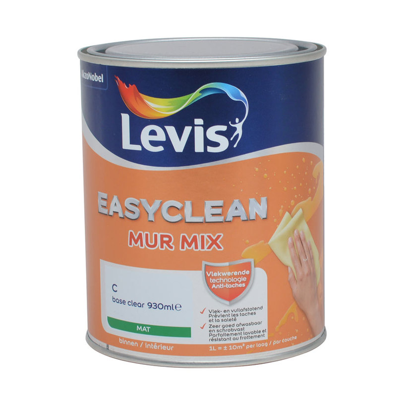 LEVIS EASYCLEAN MUR MAT БАЗА C 1 L LEVIS EASYCLEAN MUR MAT БАЗА C 1 L