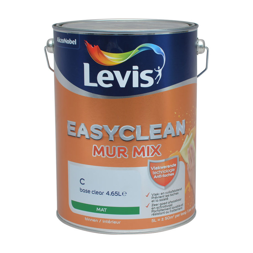 LEVIS EASYCLEAN MUR MAT БАЗА C 5 L^^ LEVIS EASYCLEAN MUR MAT БАЗА C 5 L^^