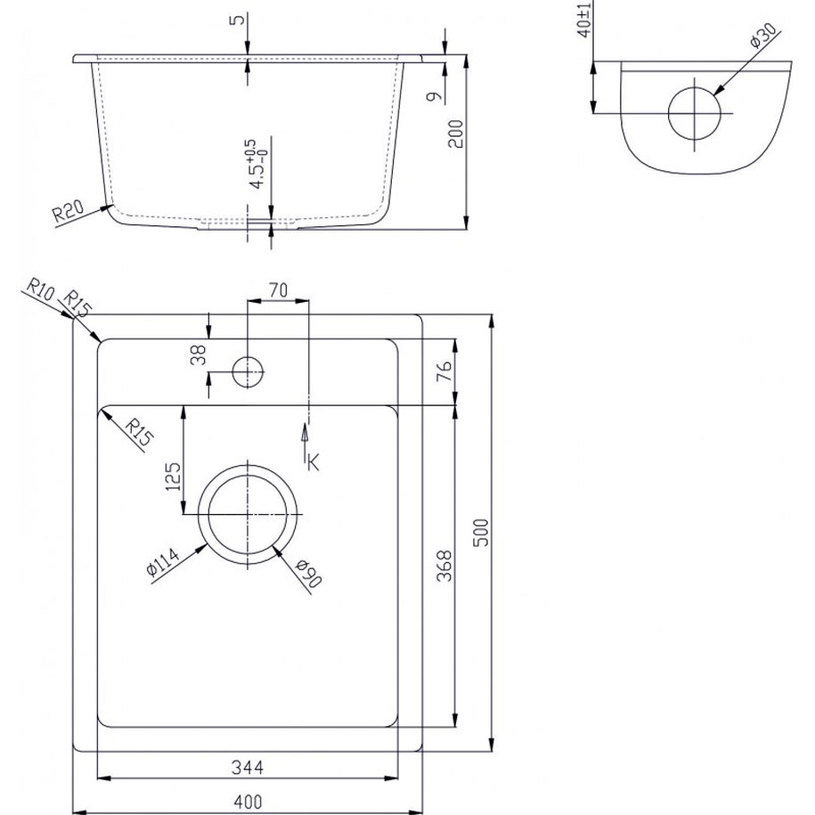 #ГРАНИТНА МИВКА 4050 ЧЕРНА #ГРАНИТНА МИВКА 4050 ЧЕРНА