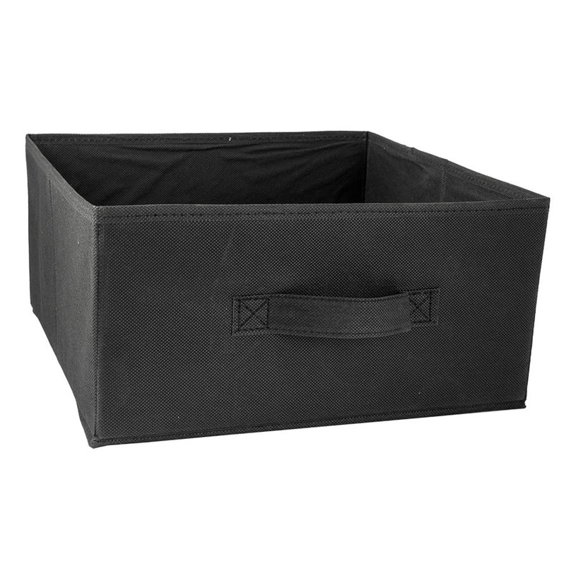 **КУТИЯ ЗА СЪХРАНЕНИЕ 30Х30Х15СМ ЧЕРНА **КУТИЯ ЗА СЪХРАНЕНИЕ 30Х30Х15СМ ЧЕРНА