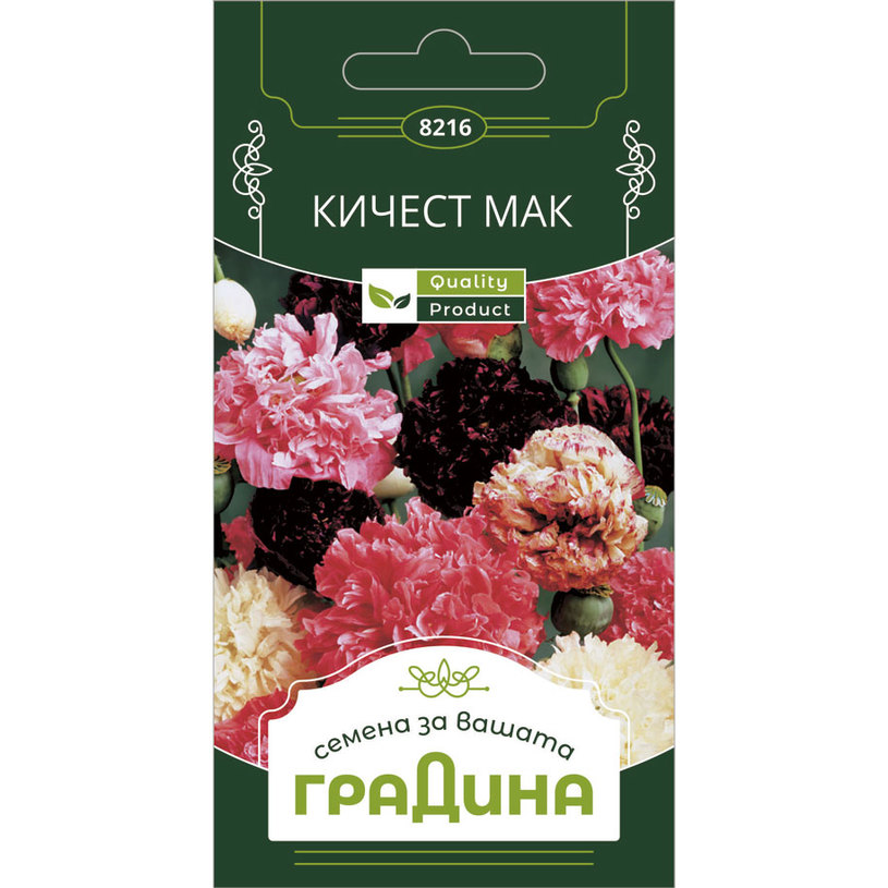 КИЧЕСТ МАК СЕМЕНА ЗА ЦВЕТЯ ГРАДИНА КИЧЕСТ МАК СЕМЕНА ЗА ЦВЕТЯ ГРАДИНА
