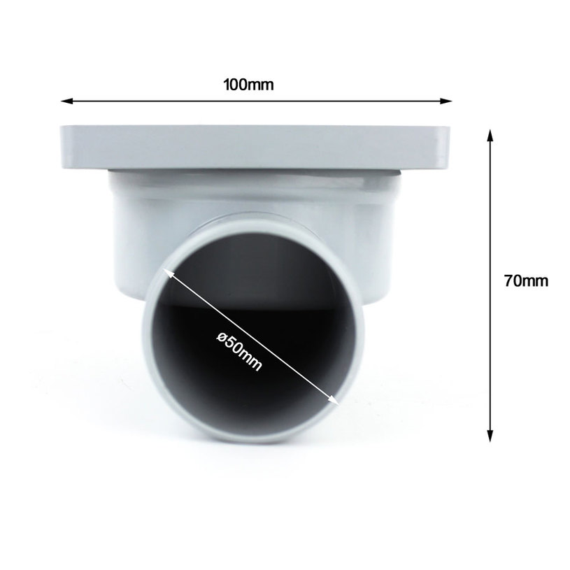 ПОДОВ СИФОН 100Х100 6412 ПОДОВ СИФОН 100Х100 6412