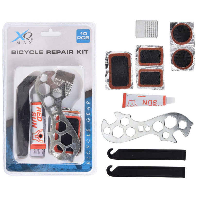 КОМПЛЕКТ ЗА ПОПРАВКА НА ВЕЛОСИПЕД 10ч КОМПЛЕКТ ЗА ПОПРАВКА НА ВЕЛОСИПЕД 10ч
