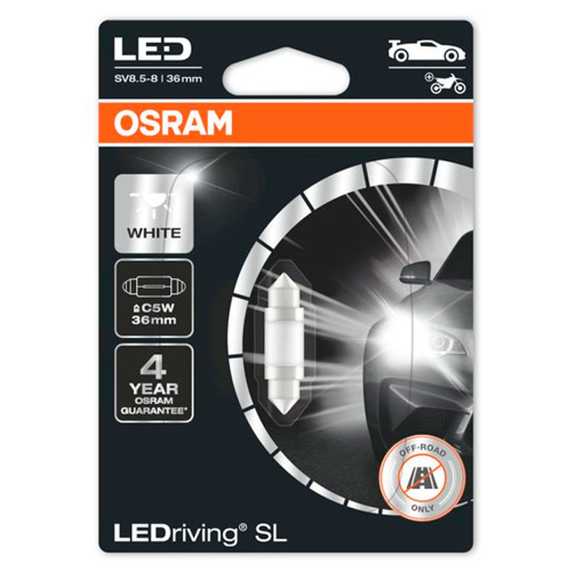 LED АВТО КРУШКА C5W 36 MM 6000K LED АВТО КРУШКА C5W 36 MM 6000K