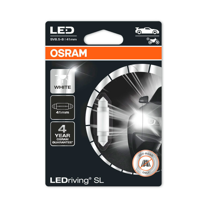 LED АВТО КРУШКА C5W 41 MM 6000K LED АВТО КРУШКА C5W 41 MM 6000K