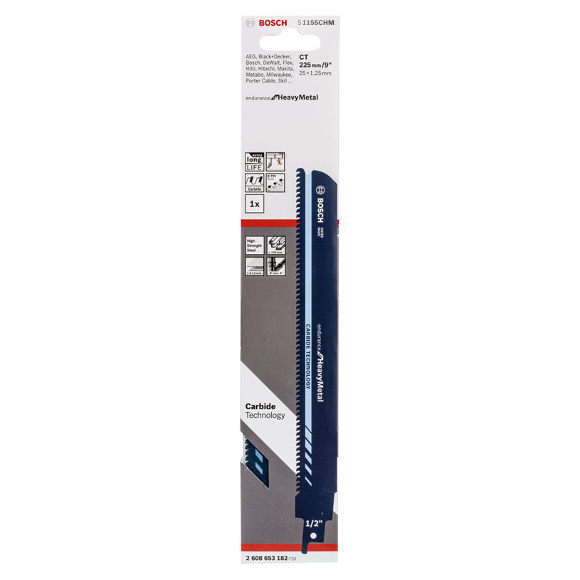 BOSCH НОЖ САБЛ.ТРИОН ТВ.МЕТАЛИ S1155 CHM BOSCH НОЖ САБЛ.ТРИОН ТВ.МЕТАЛИ S1155 CHM