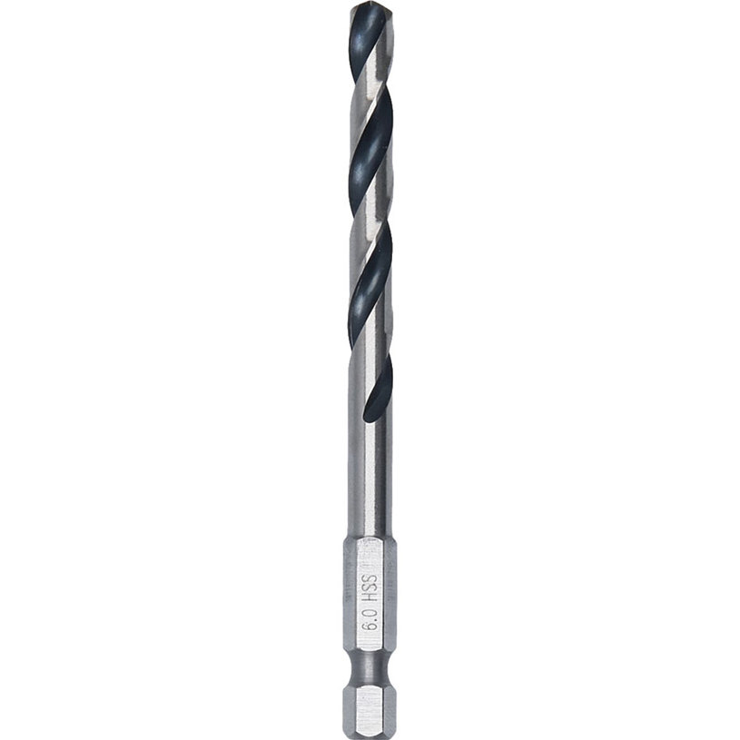BOSCH СВРЕДЛО МЕТАЛ HSS HEX 6MM ШЕСТОСТ. BOSCH СВРЕДЛО МЕТАЛ HSS HEX 6MM ШЕСТОСТ.