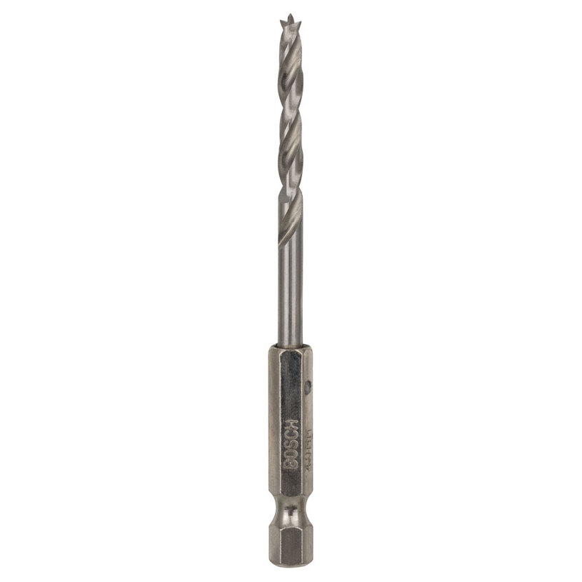 BOSCH СВРЕДЛО ЗА ДЪРВО 4ММ 1/4" ШЕСТОСТ. BOSCH СВРЕДЛО ЗА ДЪРВО 4ММ 1/4" ШЕСТОСТ.