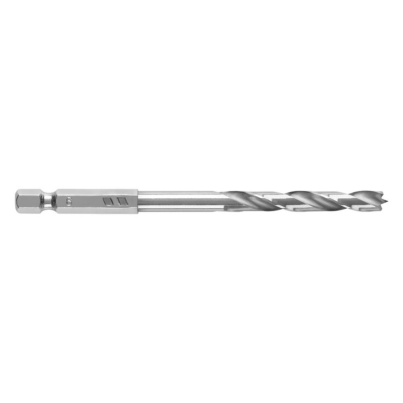 BOSCH СВРЕДЛО ЗА ДЪРВО 6ММ 1/4" ШЕСТОСТ. BOSCH СВРЕДЛО ЗА ДЪРВО 6ММ 1/4" ШЕСТОСТ.